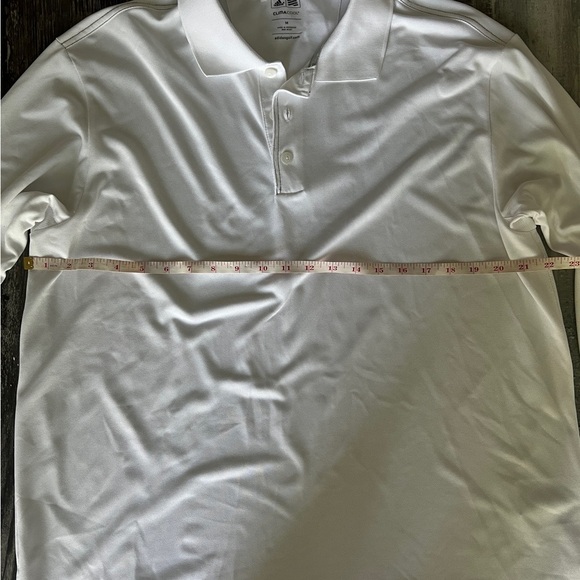 Adidas White ClimaCool Athletic Men’s Long Sleeve Size Medium - Picture 3 of 6